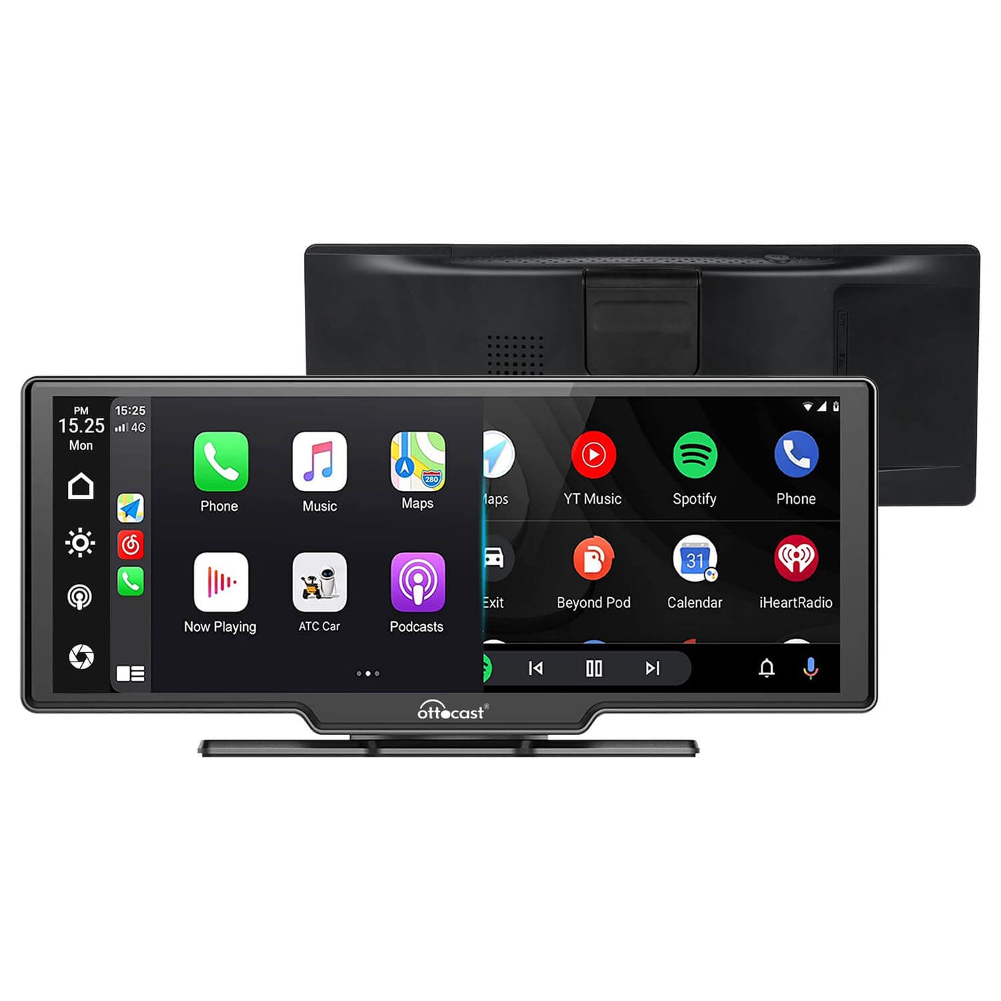 Pantalla Inteligente 10" para Auto con Apple CarPlay y Android Auto