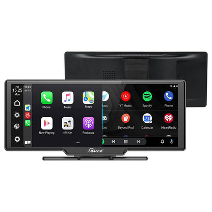 Pantalla Inteligente 10" para Auto con Apple CarPlay y Android Auto