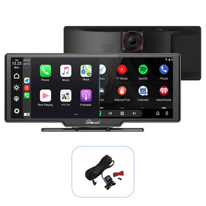 Pantalla Inteligente 10" para Auto con Apple CarPlay y Android Auto